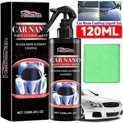 120ml Car Nano Coating Liquid Car Coating Polishing Spray Car Scratch Repair Nano Spray Fast Repairing Scratch Spray