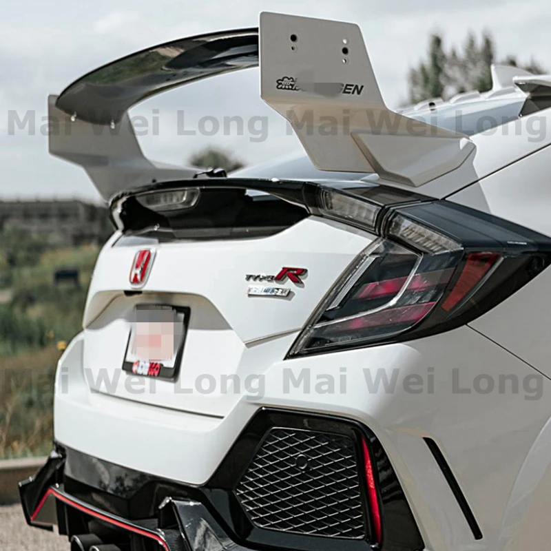 ホンダシビック用リアスポイラー,2016-2021 fk4 fk7 fk8,jdmモディフィ