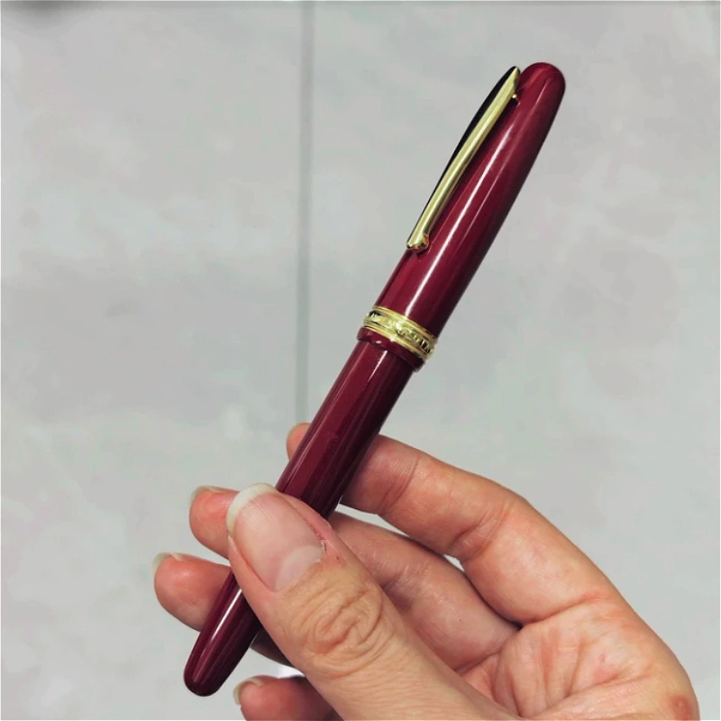 Hongdian Saturn Fountain Pen Flexible Pen 0.5 Tip Business High End Exquisite Practice 1841c Gift Vintage Collection Ink Pen