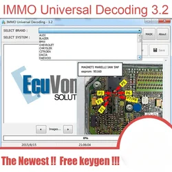 IMMO Universal Decoding 3.2 with free keygen Car diagnostic software link 2021 Hot Sell EcuVonix 3.2 Unlimited Crack