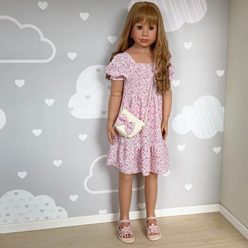 

120cm Large Children's 5-6 Year Old Girls' Doll Mall Creative and Personalized Decorations for Children's Clothing Model Dolls