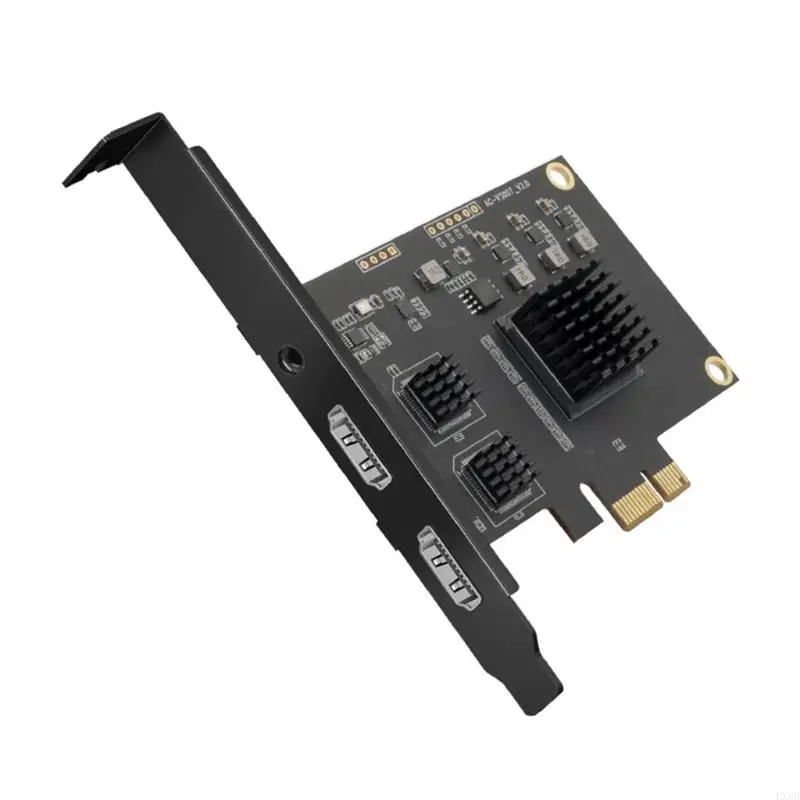 

LX0B Dual HDMI-совместимая карта PCIe Video 1080p 60FPS 2-канальное встроенное устройство для захвата видео-карты