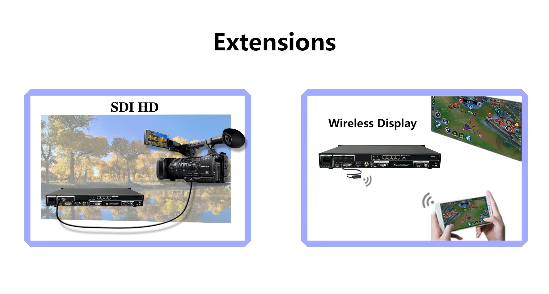 yyhc Amoonsky AMS-VS400 Led Video Controller for Led Display Factory Direct