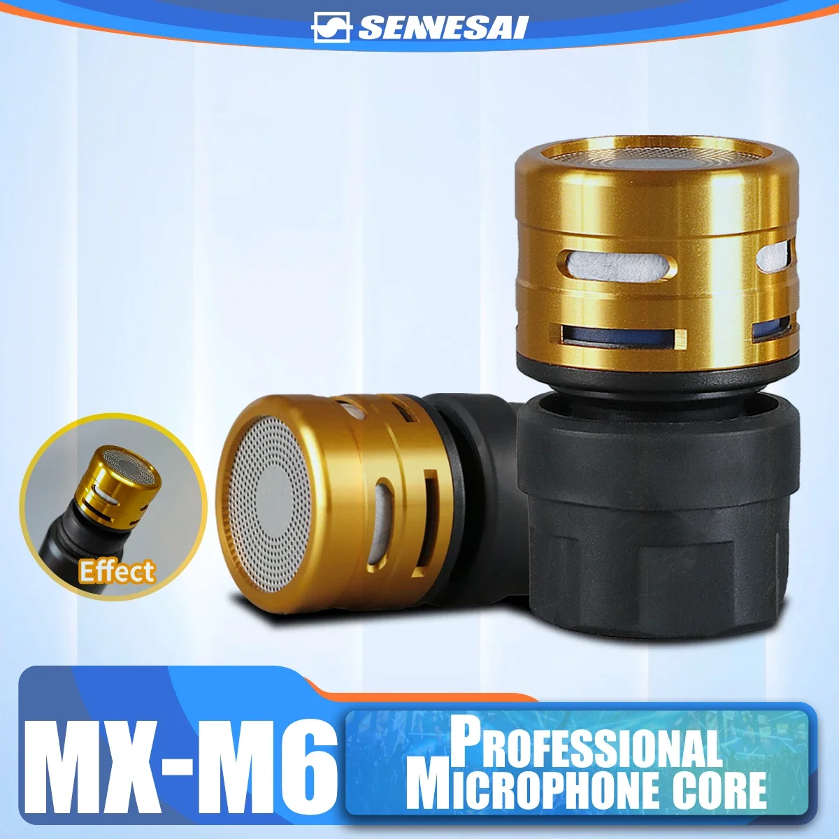 Free Shopping MX-M6 Profession Microphone Capsule Mic Head Replacement Mic Core High-Fidelity Voice Pickup,Mic Parts Dynamic