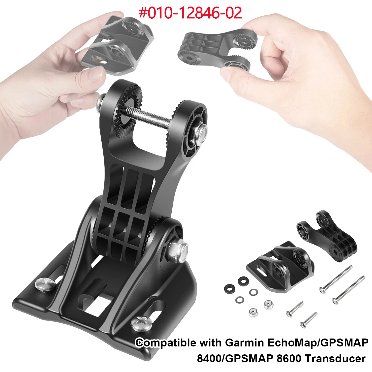 

010-12846-02 Замена кронштейна для крепления преобразователя для Garmin Panoptix LiveScope LVS12 Кронштейн для крепления на транце