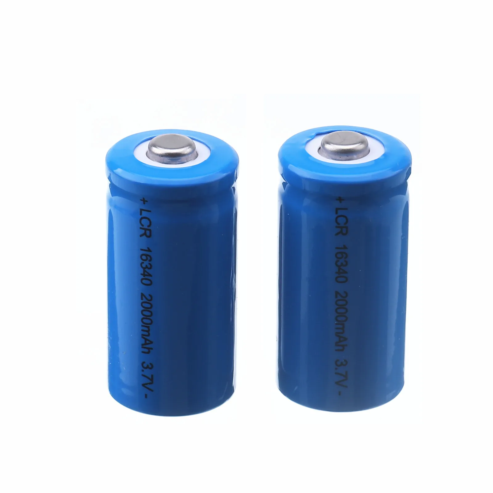 New 3.7V 2000mAh Lithium Li-ion 16340 Battery CR123A Rechargeable Batteries 3.7V CR123 for Laser Pen LED Flashlight Cell