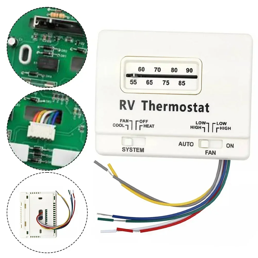 7330G3351 Thermostat Single Stage Heat/Cool For Coleman RV Air Conditioners To Control Of Your RV's Air Conditioner, Gas Or Elec