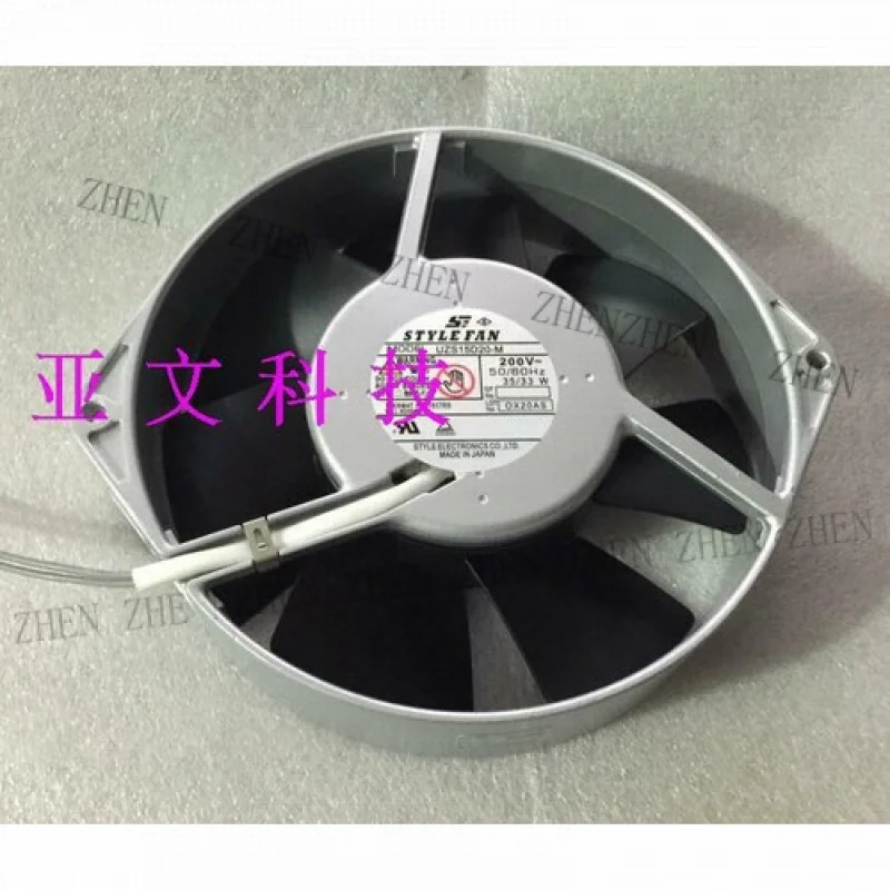 

Y 1 шт. ДЛЯ SSTYLE ВЕНТИЛЯТОР UZS15D20-M 200 В 35/33 Вт 150*38 мм цельнометаллический вентилятор