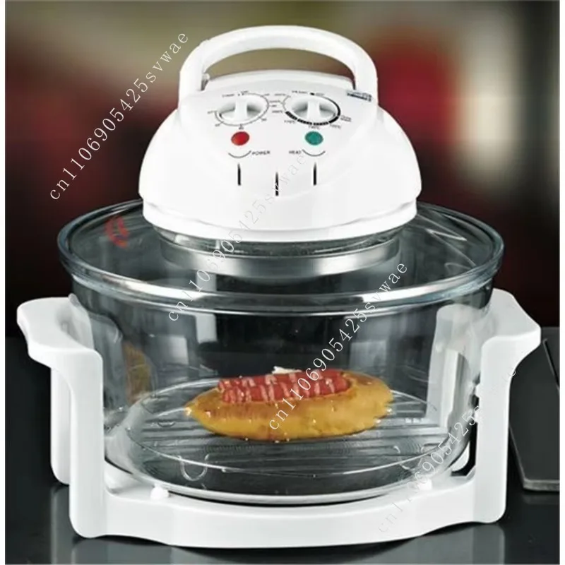 

New Portable Halogen Convection Oven 12L High Quality Electric Home Use with Free Spare Parts