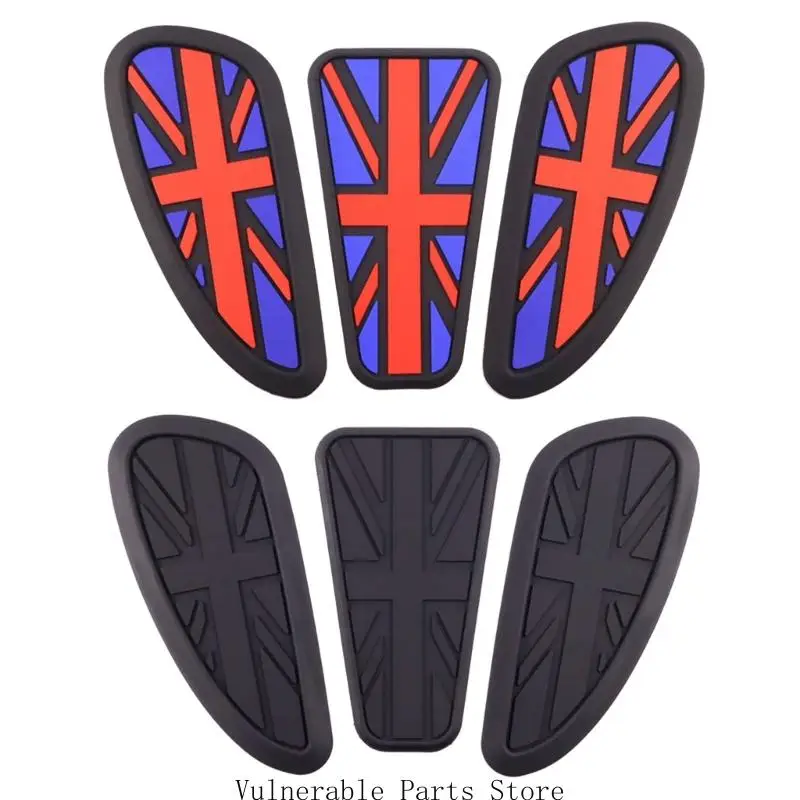 

D0UC Adhesive Protectors Pad for Motorcycle Gas Sticker Knee Pad Grip Decal Protectors Sheath