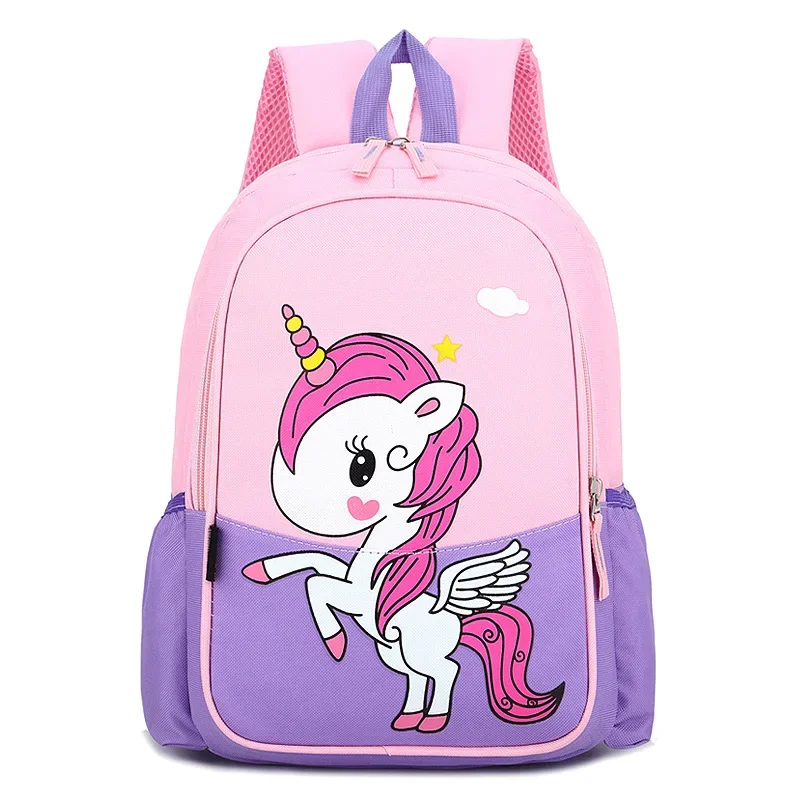 Tas punggung anak perempuan, ransel kartun Unicorn untuk anak perempuan tas sekolah tas kelas untuk anak perempuan balita Mochila