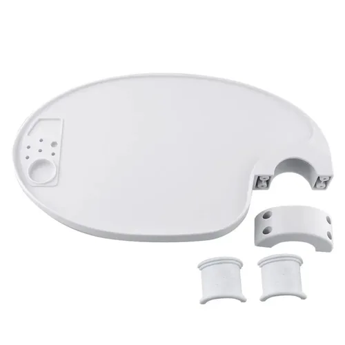 Imagen 2 del producto Piezas dentales Bandeja escaladora de silla Dental colocada unidades adicionales Bandeja de instrumentos dentales de silla dental