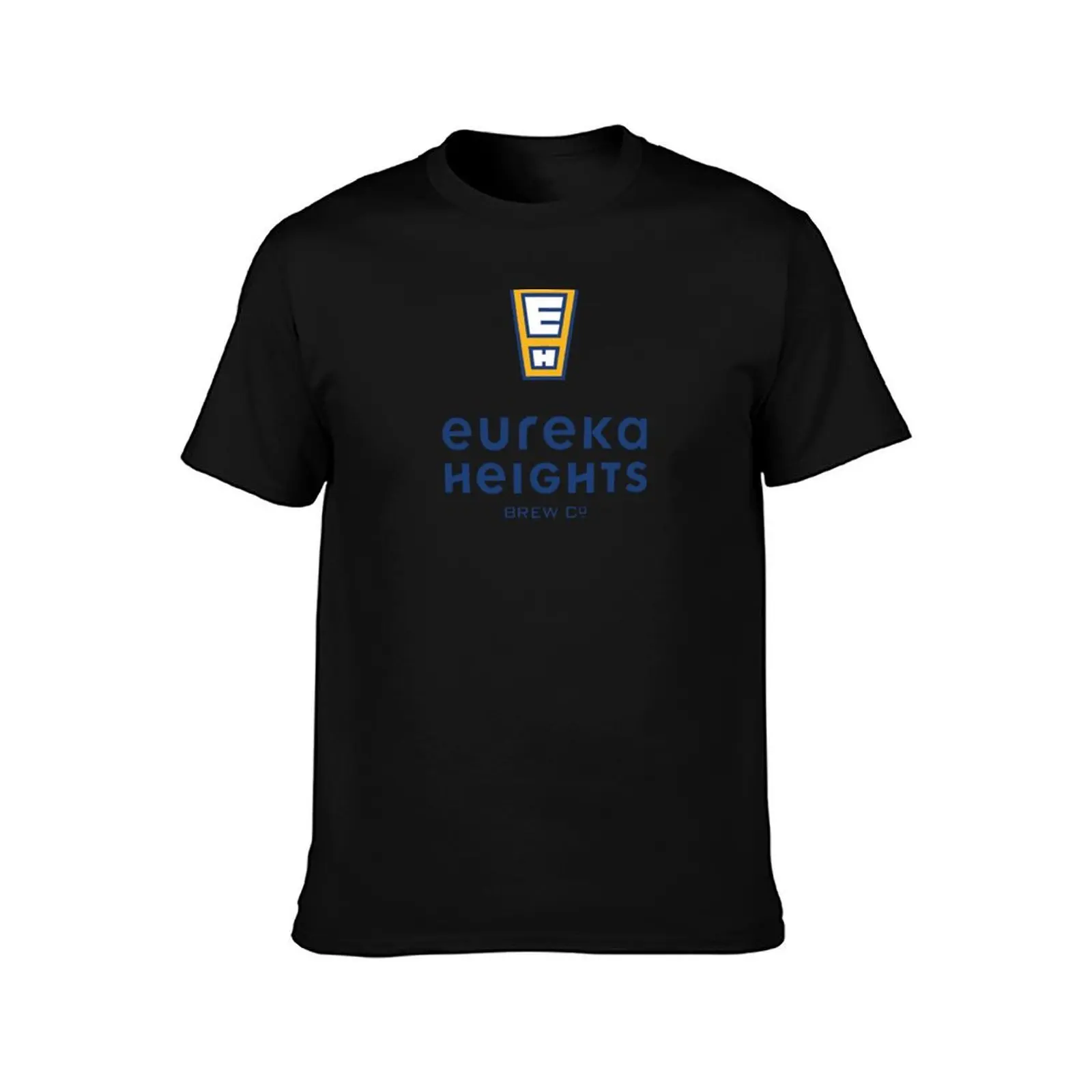 Eureka Heights Brewing Company T-Shirt Breathable Sportswear for Men T-Shirt