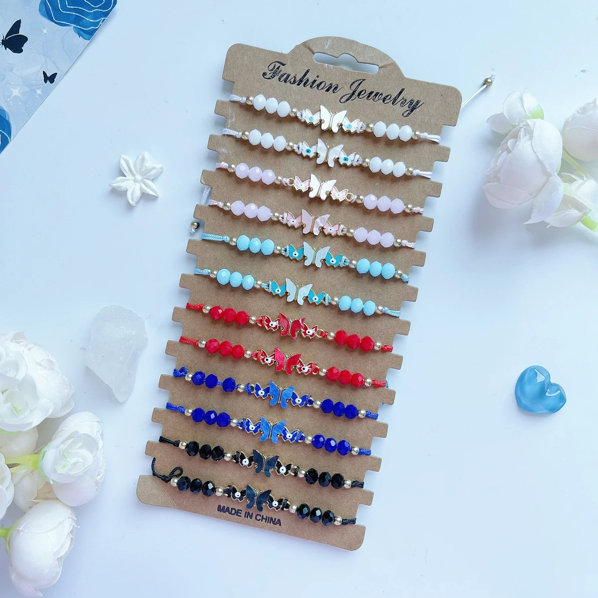 12 Piece Set Of Thr… - image