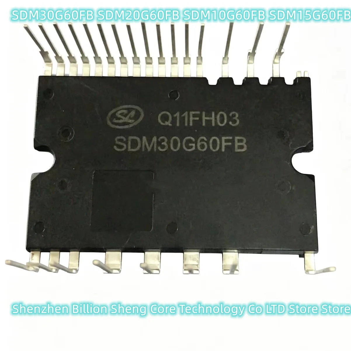 SDM30G60FB, SDM20G60FB, SDM10G60FB, SDM15G60FB - 100% original and brand-new integrated circuit IPM modules