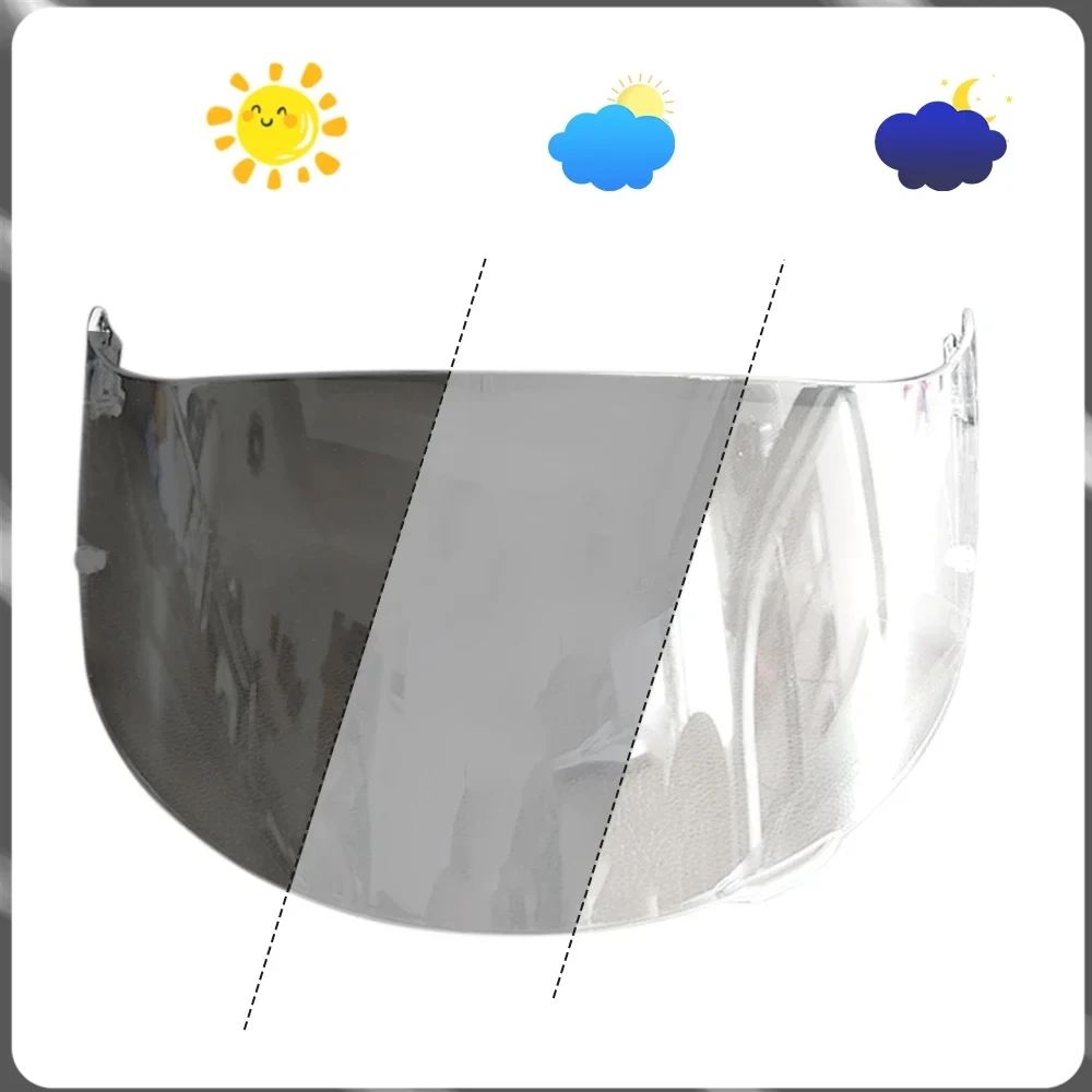 

For AGV K5 K5S K3SV K1 motorcycle accessories helmet K3SV K1 photochromic anti UV PC smoke screen replacement sun visor lens