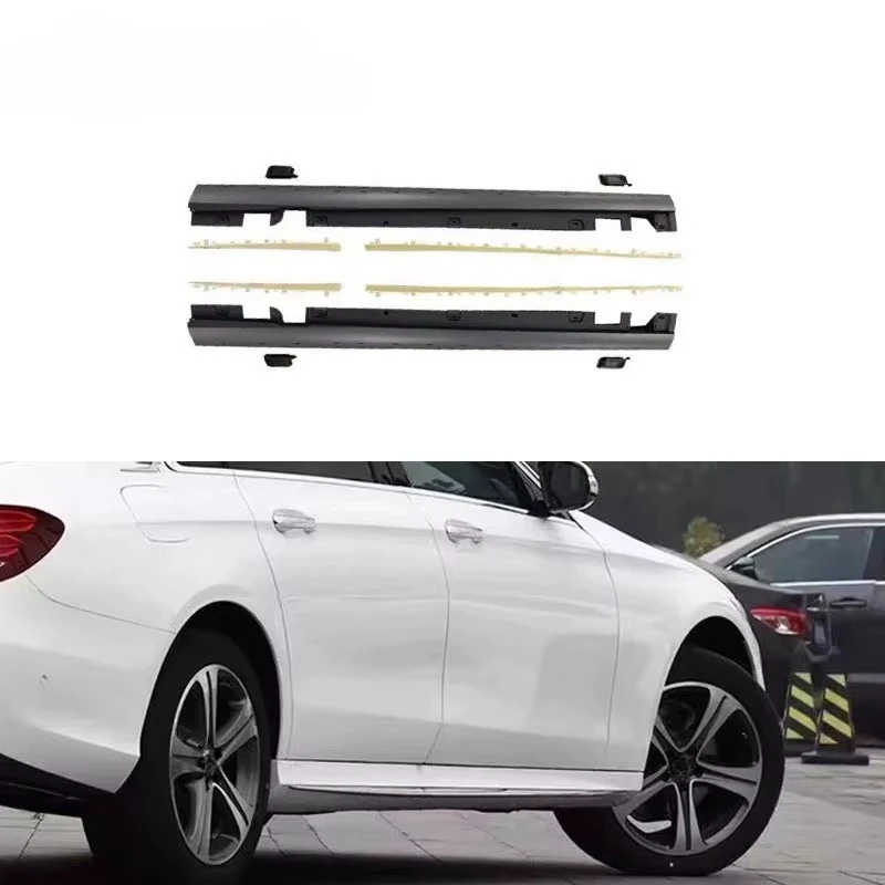 

Car Side Skirt for E Class W213 Upgrade E63 Side Skirt 2016-2023