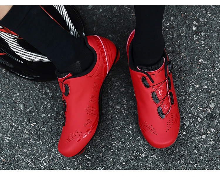 Unisex-Fahrradschuhe, atmungsaktive SPD-Rennradschuhe, professionelle MTB-Mountainbike-Schuhe, locklose Trainings-Fahrradschuhe – Detail 10