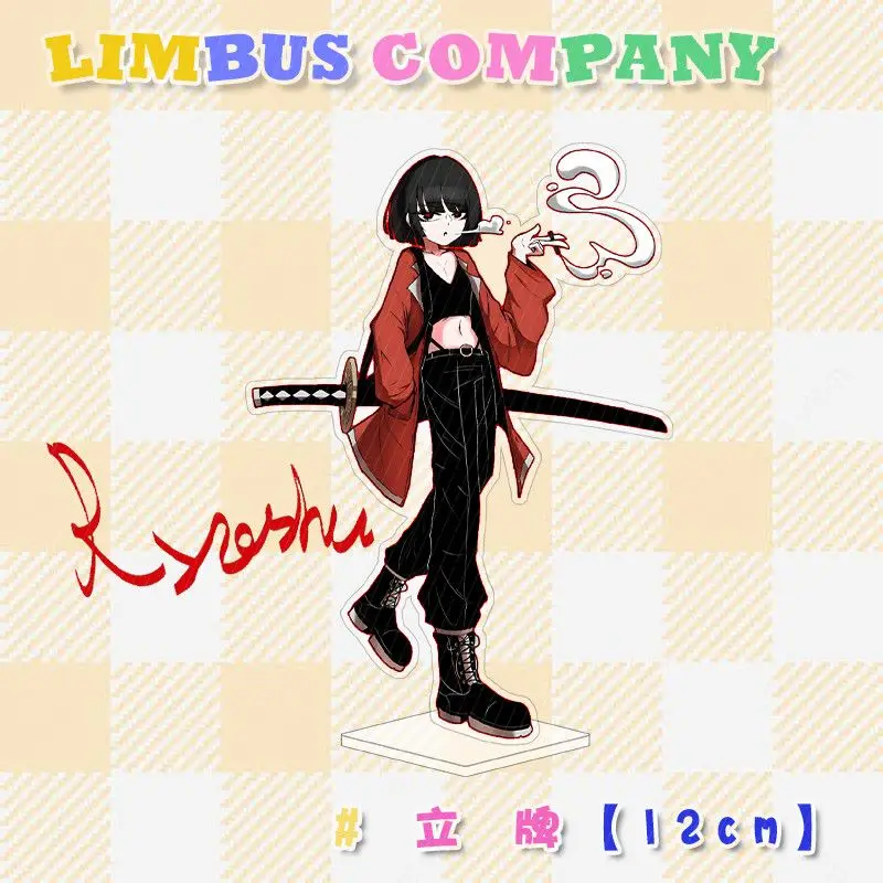 Figuras de acción Anime Limbus Company Ryoshu Faust Sinclair Yi Sang Rodion Ishmael figura acrílica con soporte regalos de navidad para niños
