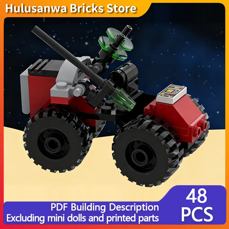 

Small Rescue Vehicle Model MOC Building Bricks War Equipment Modular Technology Gifts Holiday Assemble Children Toys Suit