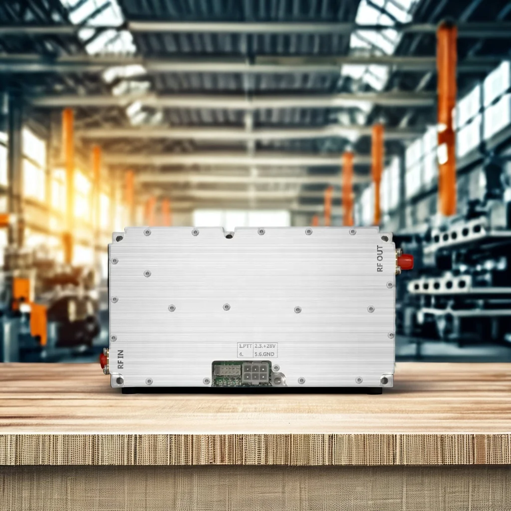 

100W 500-1000Mhz GaN Pulse Module WideBand Amplifier DC Baseband Frequency Conversion and Quadrature Amplitude Demodulation