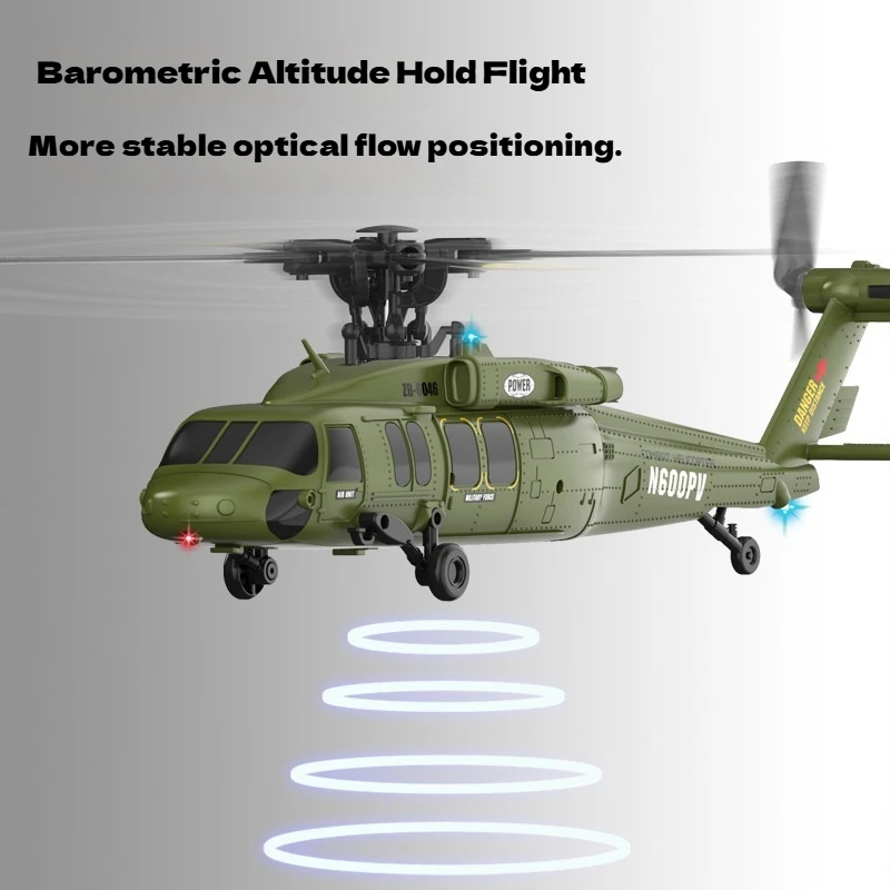 K200 sem escova 6 canais dublê helicóptero aleron livre abelha preta rc modelo avião com posicionamento de fluxo óptico para meninos brinquedo