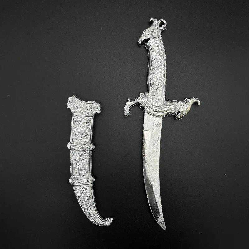 31,5 cm/12,4 in Kunststoff Kirin Messer Mit Scheide Modell Cosplay Waffen Display Urlaub Peripheriegeräte Halloween Dekoration Requisiten Geschenk