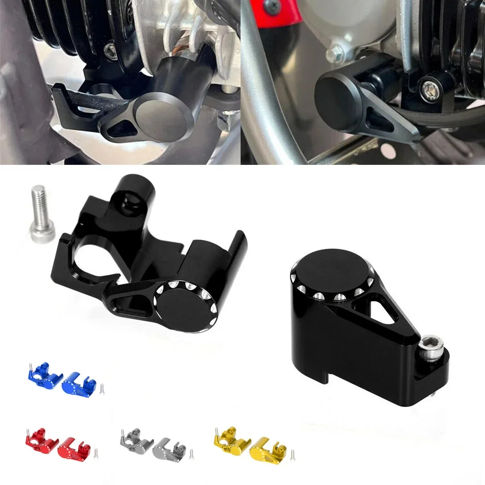 3D CNC Temperature & O2 Sensor Guard Cover Motorcycle Mod Parts For HONDA CT125 Trail125 MONKEY125 GROM MSX DAX125