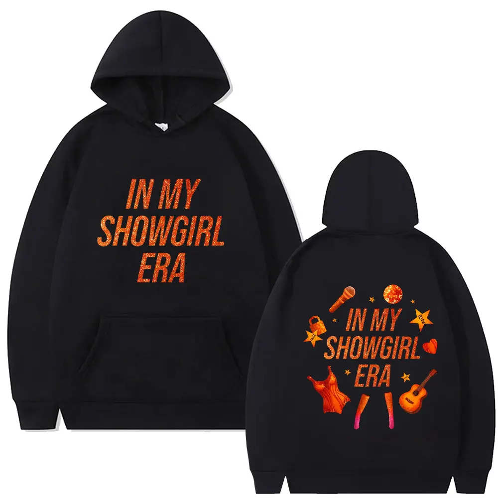 

The Life of A Showgirl Album 2025 Hoodie Men Women Fashion Pop Music Hooded Tracksuit Male Casual Fleece Cotton Pullover Hoodies