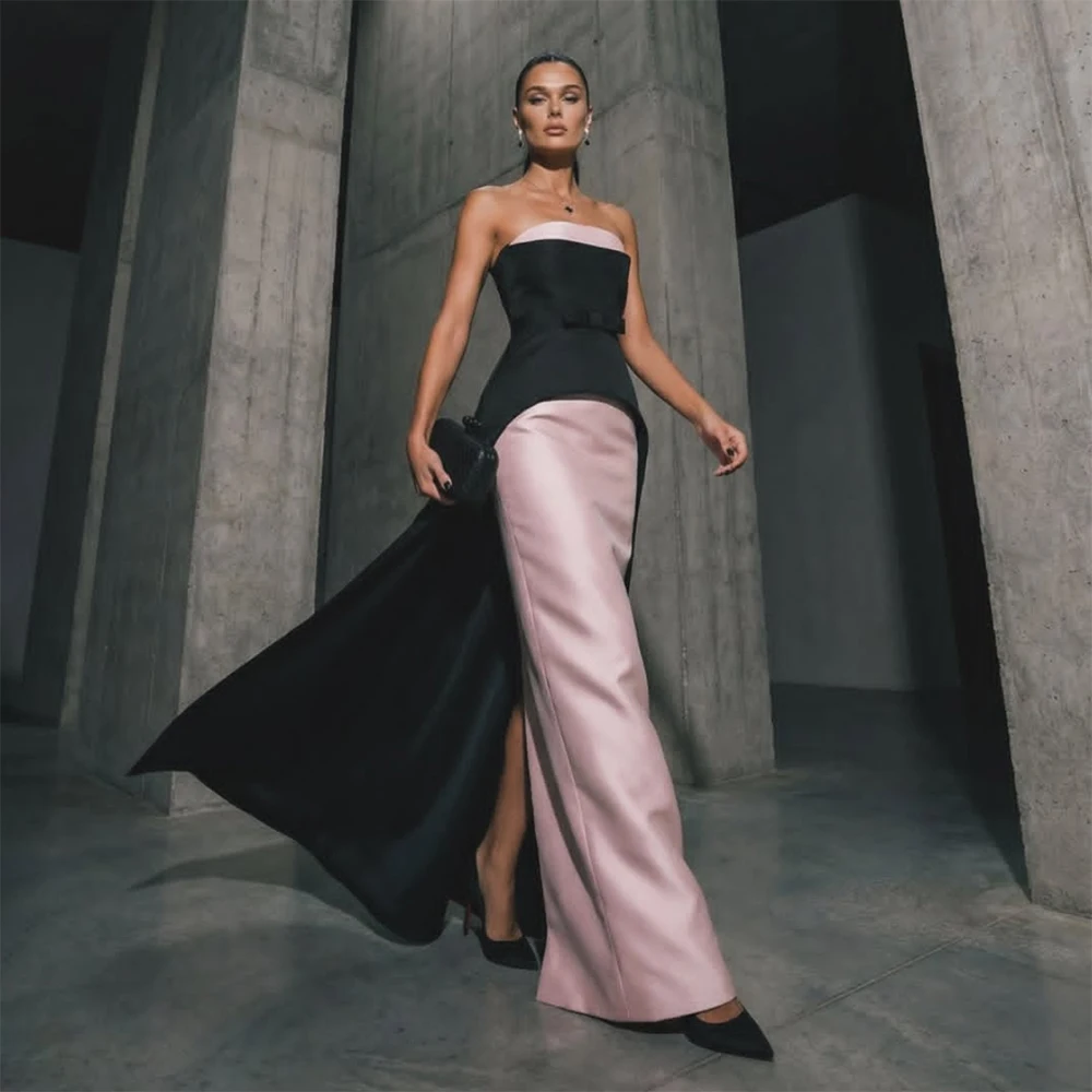 Gala Evening Dresses for Elegant Women Simple Sleeveless Floor Length Gowns Special Occasion Luxury Maxi Prom Dress Vestidos