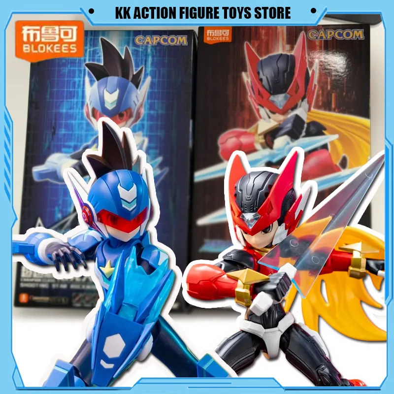 Blokees Champion Mega Man Star Force Zero Assemble Action Figure