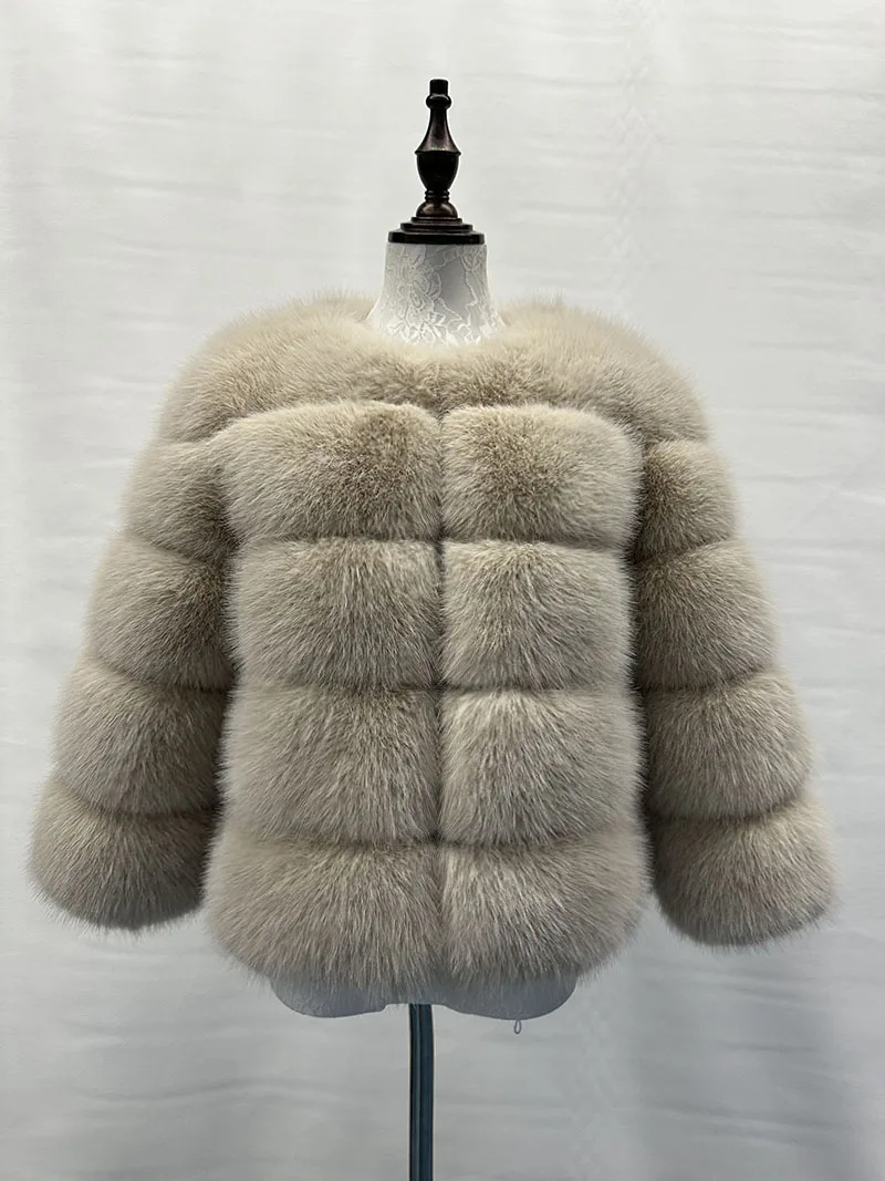 Women's Fashion faux fur coat super hot Autumn Winter women Faux fox fur fluffy jacket high quality Ladies furry coats