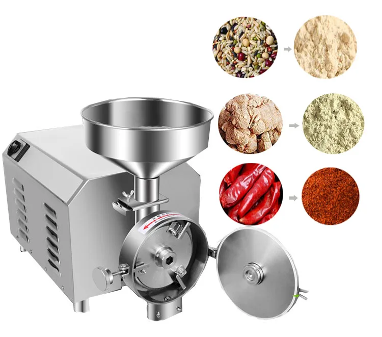 Home Grain Mill/electric Corn Mill/Pepper Chili Spicy Mill Grinder Commercial Rice Grinder Machine Flour Mill Machine