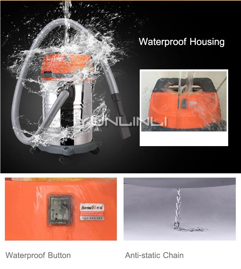 가정용 고출력 진공 청소기, 자동차 청소 기계, 강력한 흡입 진공 장비