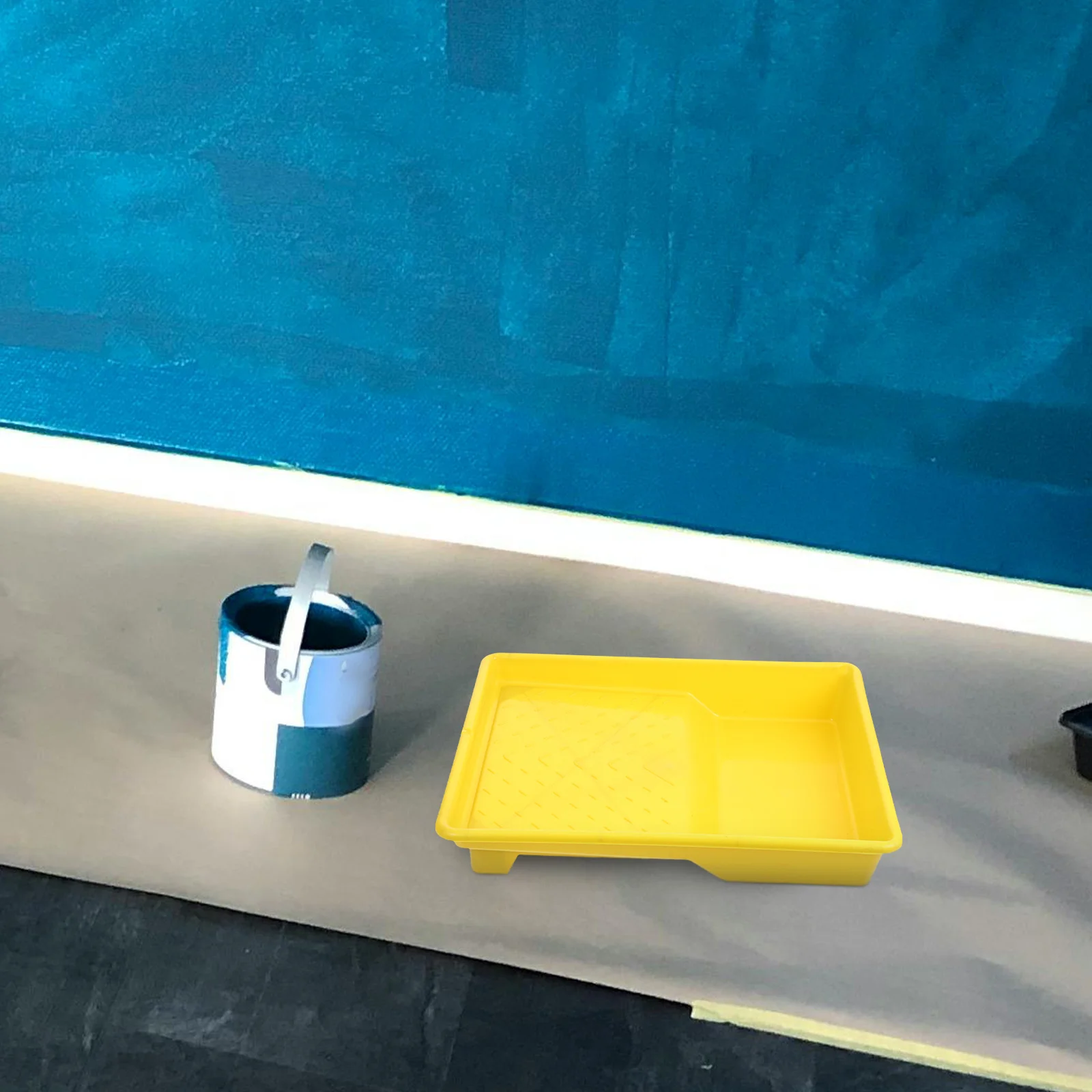

Paint Tray Plastic Large Capacity For Painting Projects Paint Roller Tray Home Improvement Supplies Pans Trays Tool