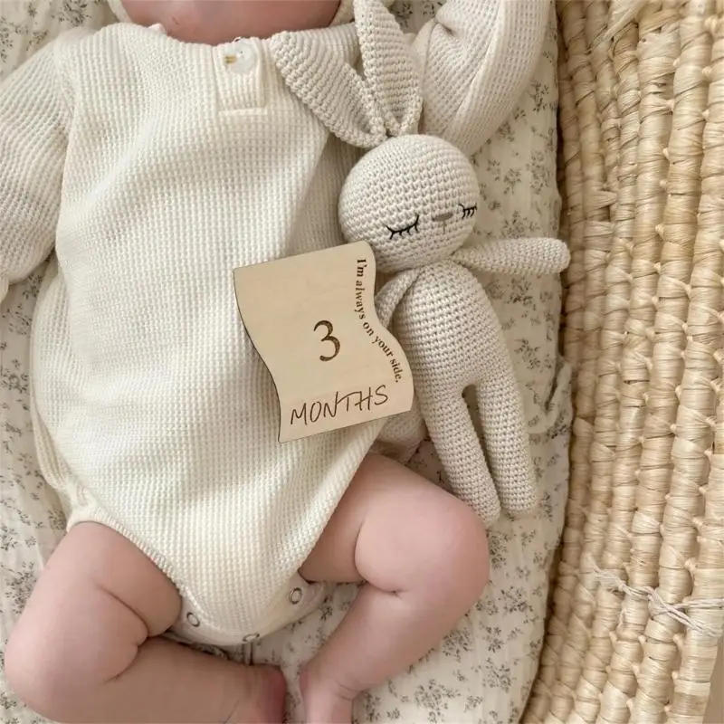 13PCS Baby Photo Cards Milestones Card Card Memorial Cart