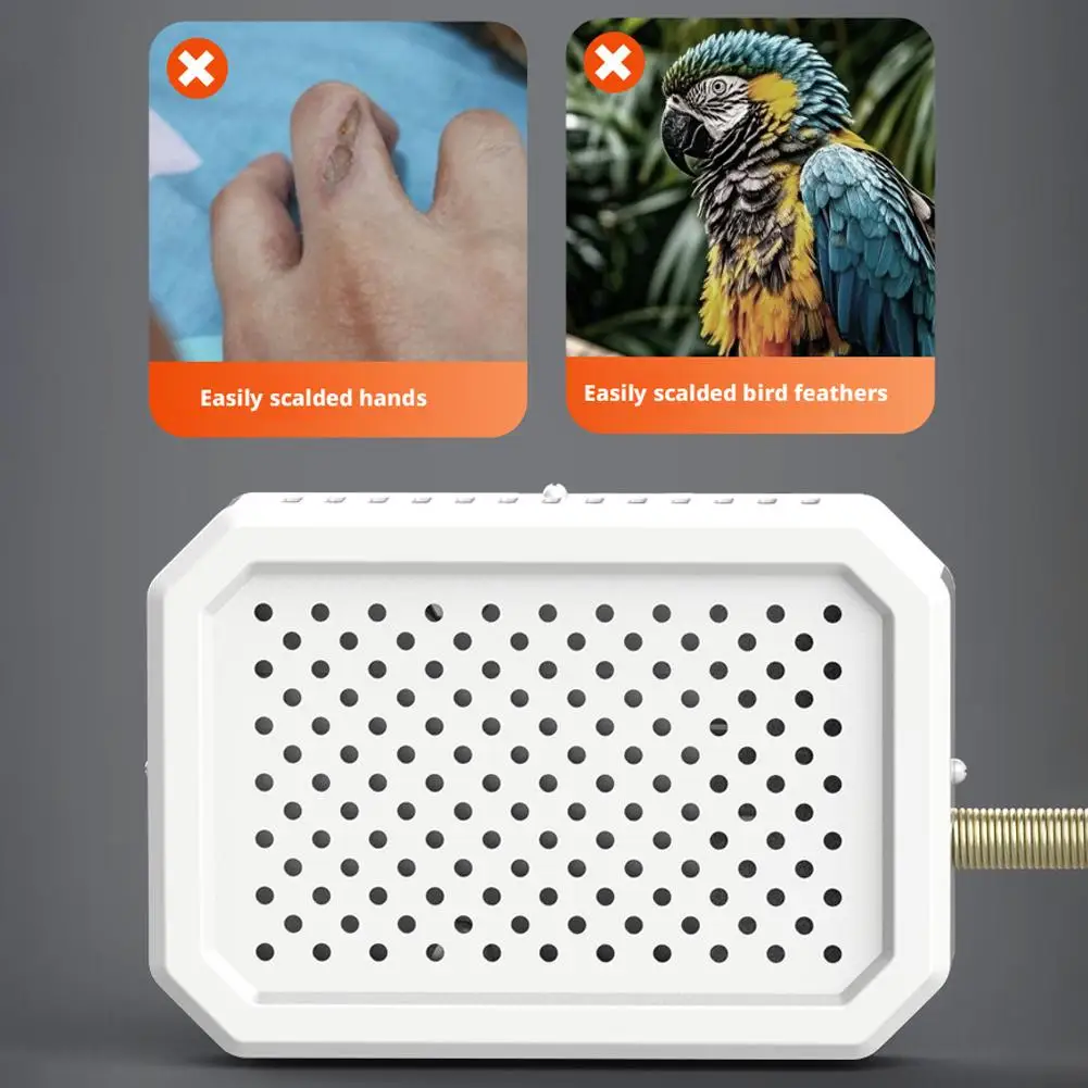 Picture 7: Energy Saving Bird Cage Heater with Constant Temperature Control Waterproof Dustproof Adjustable Bracket Bite Resistant for I5F2
