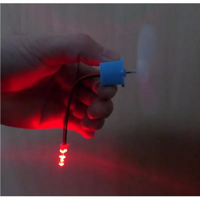 

DIY Micro Wind Turbine Mini Wind Generator Water DC Generator LED Lighting