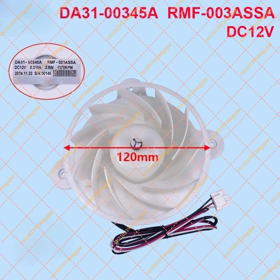 condensing-fan-dc12v-da31-00345a-rmf-0034a-for-samsung-refrigerator-replacement-cooling-fan-part