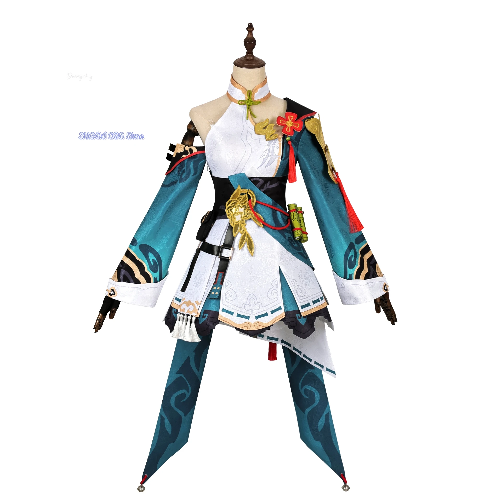 Game Honkai Impact 3rd Li SuShang 코스프레 Costume Ancient Short Hanfu Women's Dresses S-2XL Anime Outfits Wig Suits Role-playing