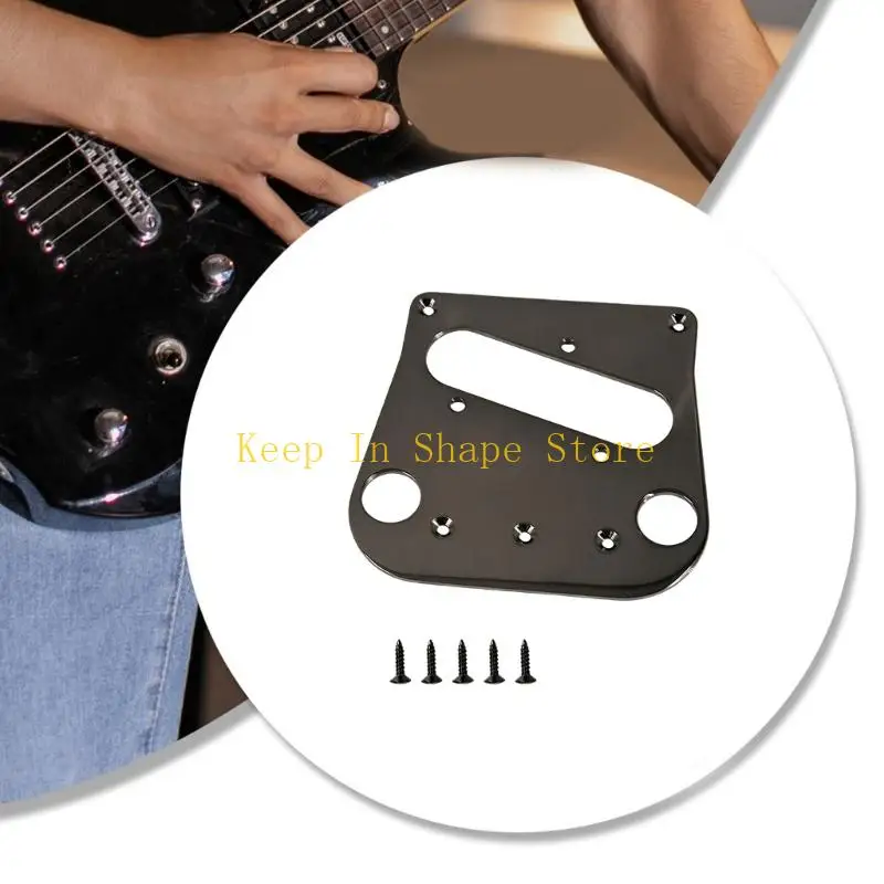 U1JC Guitar bridge plate replacement with metal build and slot opening