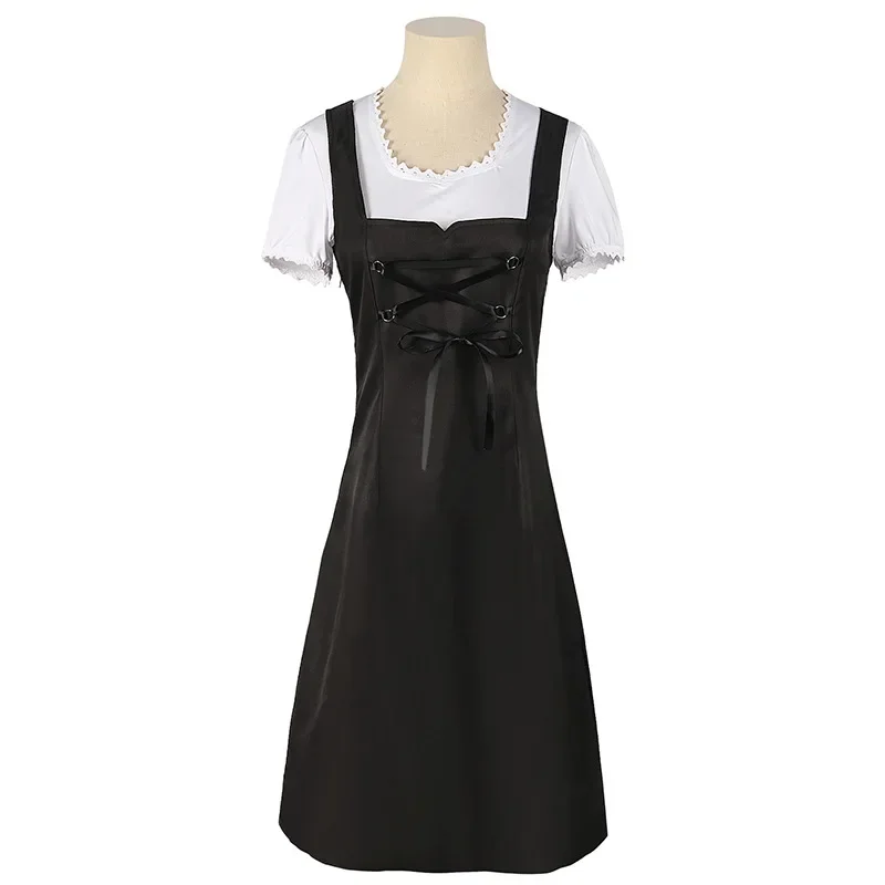 2025 할로윈 카니발 드레스 맥주 축제 의류 스플릿 사이즈 슬링 팬츠 세트 바이에른 여성 의류