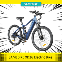 SAMEBIKE XD26-II  Electric Bike 48V 14Ah 26*2.1 inch Tire 750W Motor 40km/h Max Speed  Ebike for Adult 110km Long Range Riding