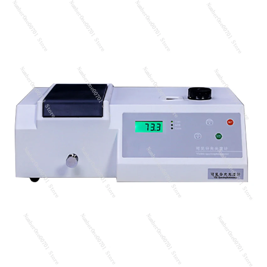 

Visible Spectrometer Wavelength 330-1020nm Spectrophotometer Tester Desktop Digital Display Photometer 110V/220V Model 721