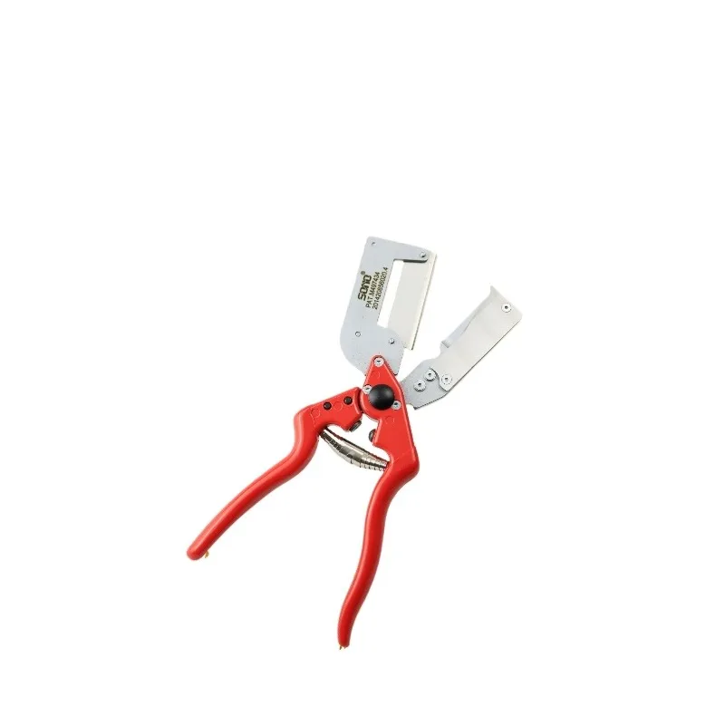 J60 Multifunctional Grafting Shears Fruit Tree Seedling Grafting Tool SK5 Steel Cutter Blade Aluminium Alloy Handle