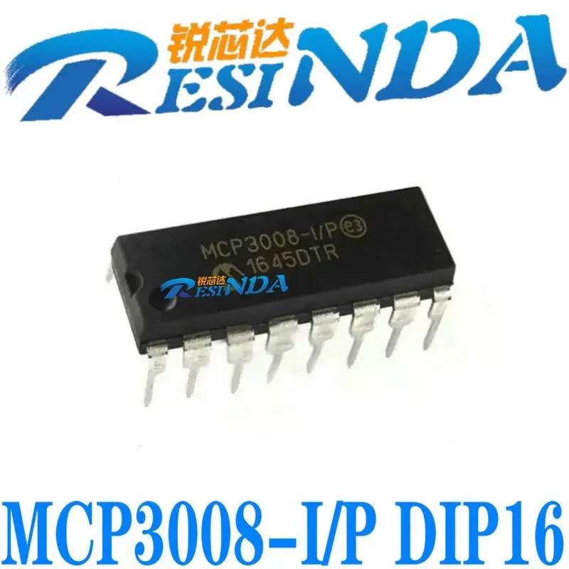 MCP3008-I/P DIP-16  chip100%New and Original