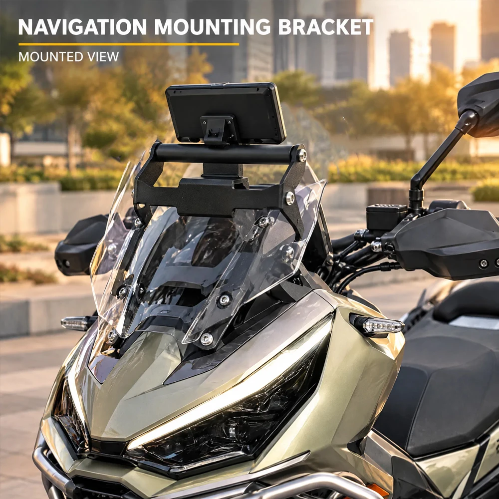 New Navigation Bracket GPS Mount Mobile Phone Holder Modification Motorcycle Accessories For ZONTES 368G 368 G 2024 2025 2026