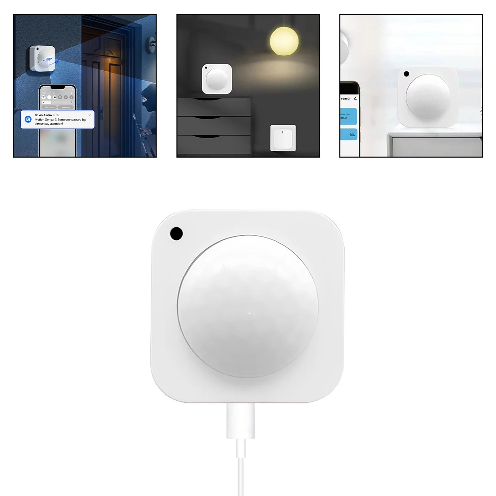 

Для Tuya PIR датчик движения умный детектор движения человека встроенный датчик света для обустройства дома инструмент аксессуар в наличии