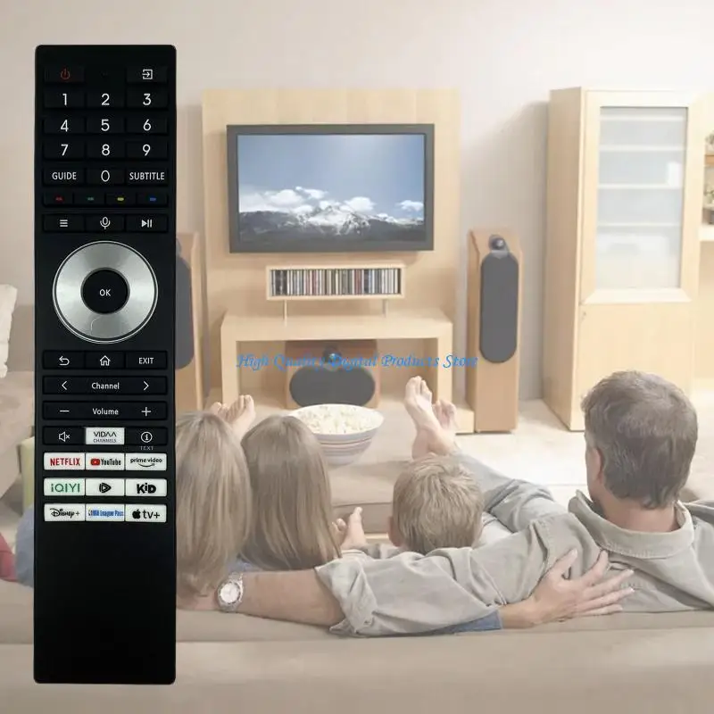 

U2JE ERF3G98T Replacement IR Remote Controller for Quick Setups ABS Construction Enhances Viewing Convenience