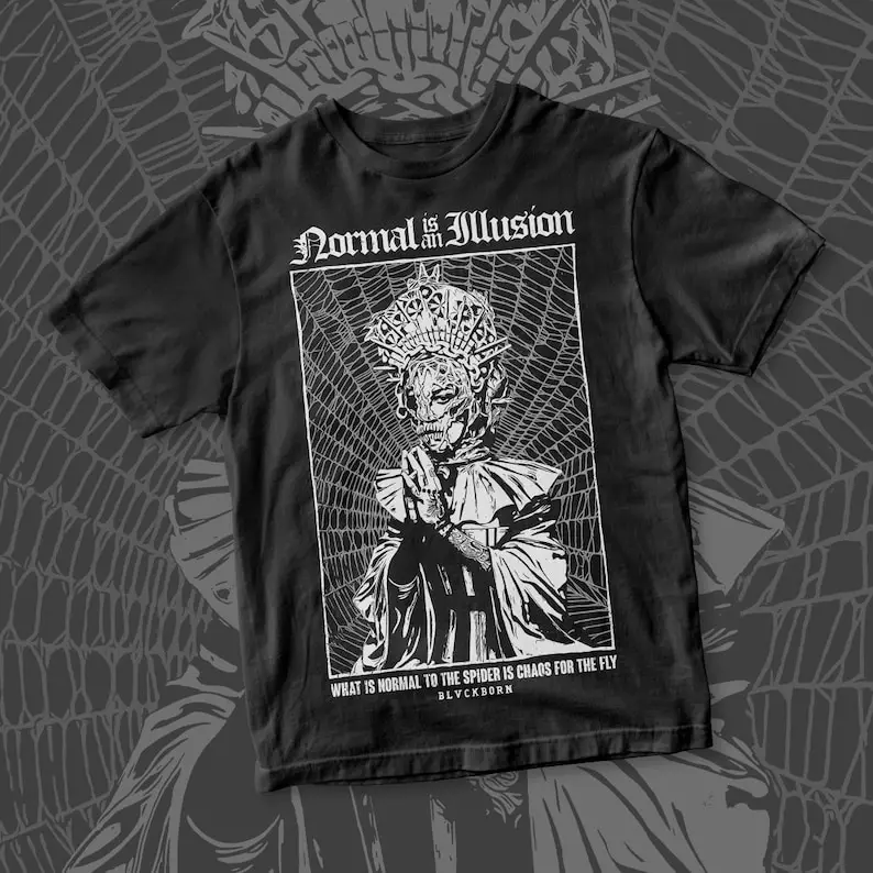 Normal Is An Illusion cotton shirt